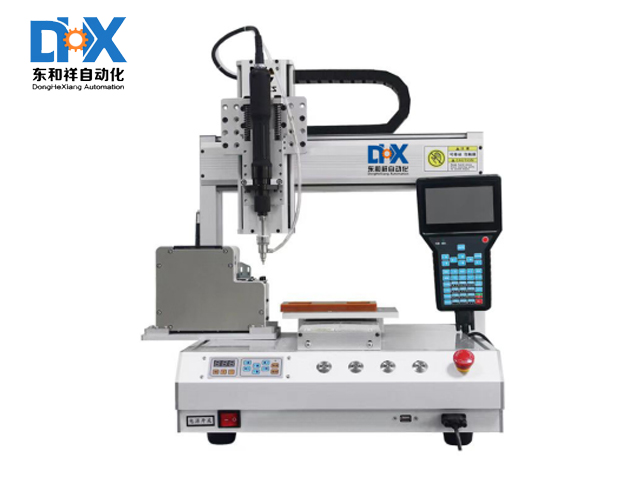 DH-808-D桌面型單工位單批吸氣式自動鎖螺絲機