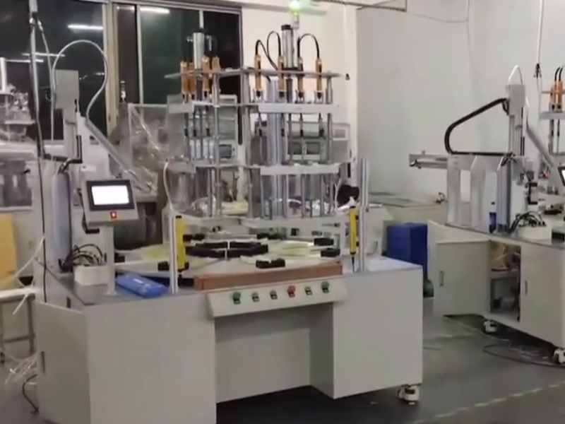 轉盤式自動鎖螺絲機視頻實拍案例